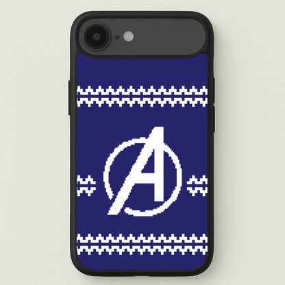 Superhero Team Blue Christmas Jumper  iPhone 17 Air Case