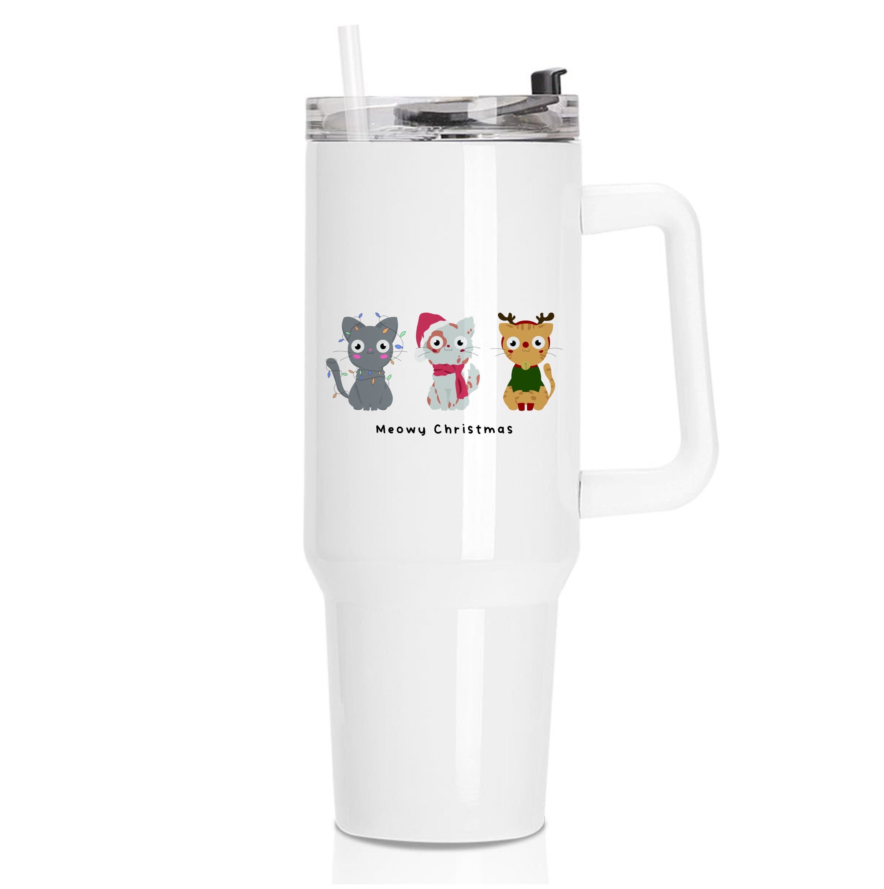 Meowy Christmas  Tumbler