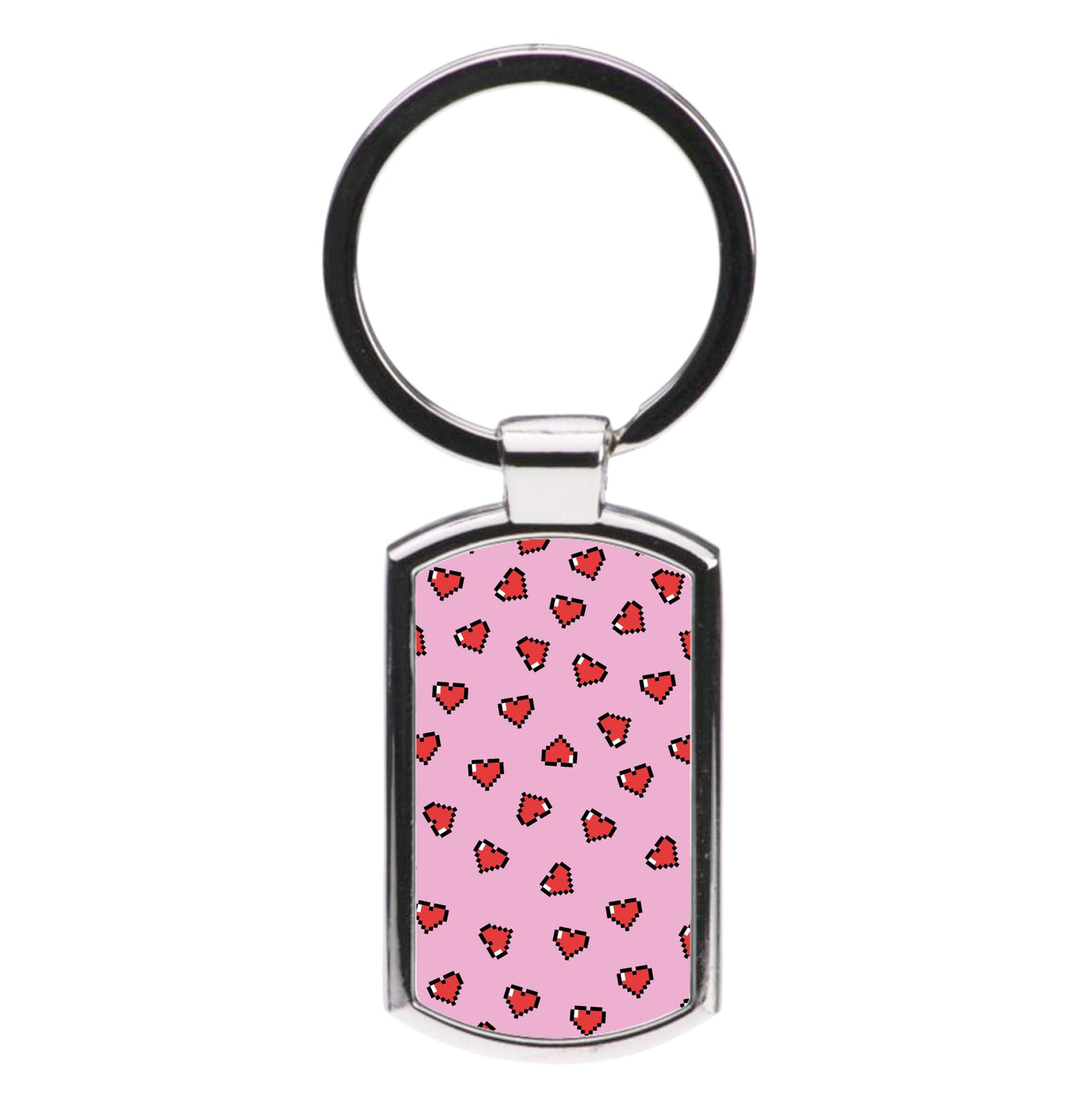 Health Pattern Luxury Keyring