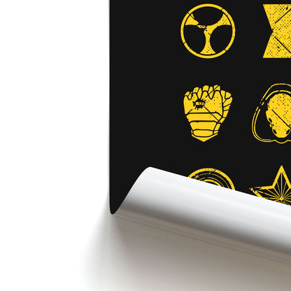 Antihero Symbols Poster
