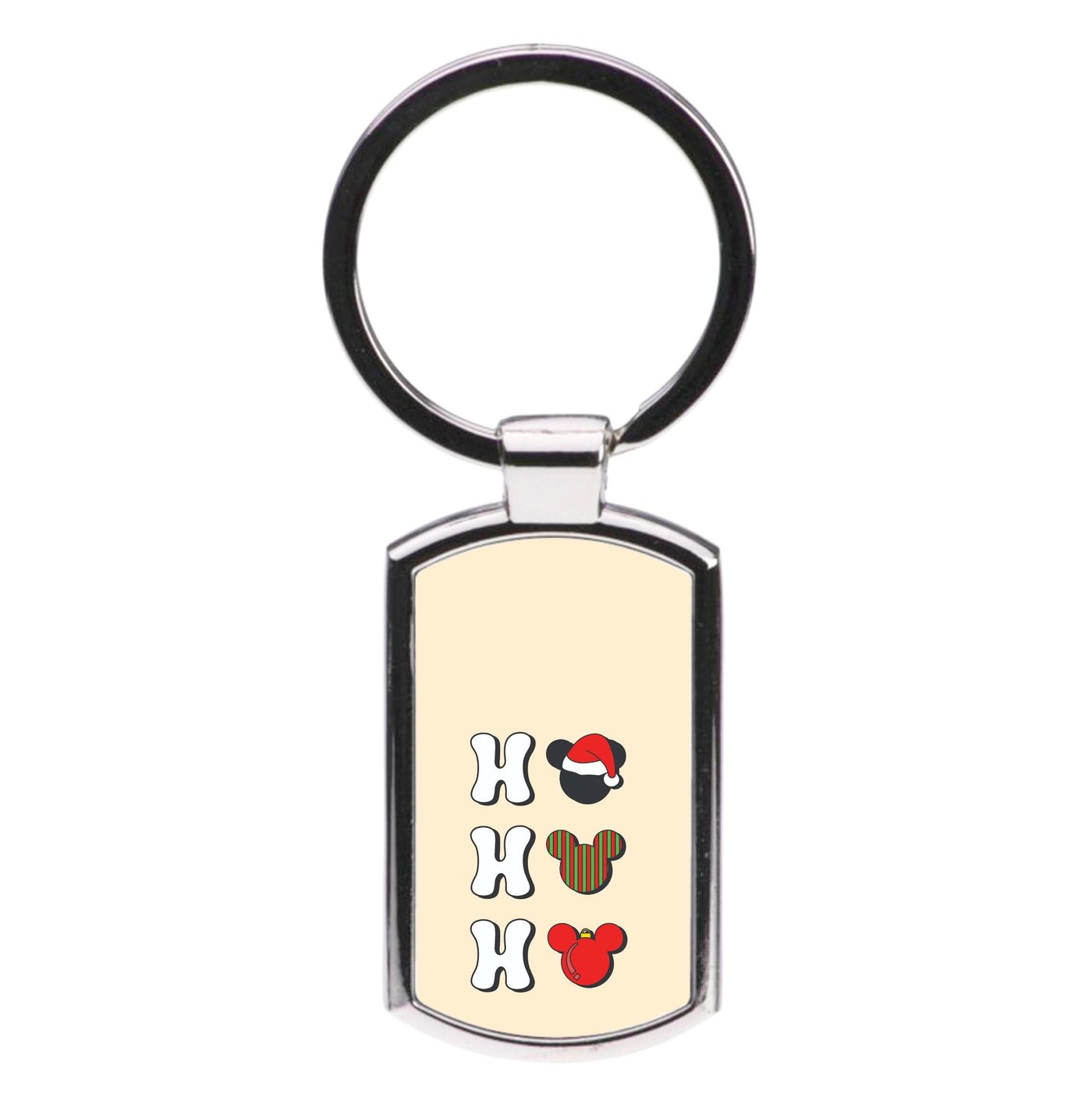 Ho Ho Ho Mickey Luxury Keyring