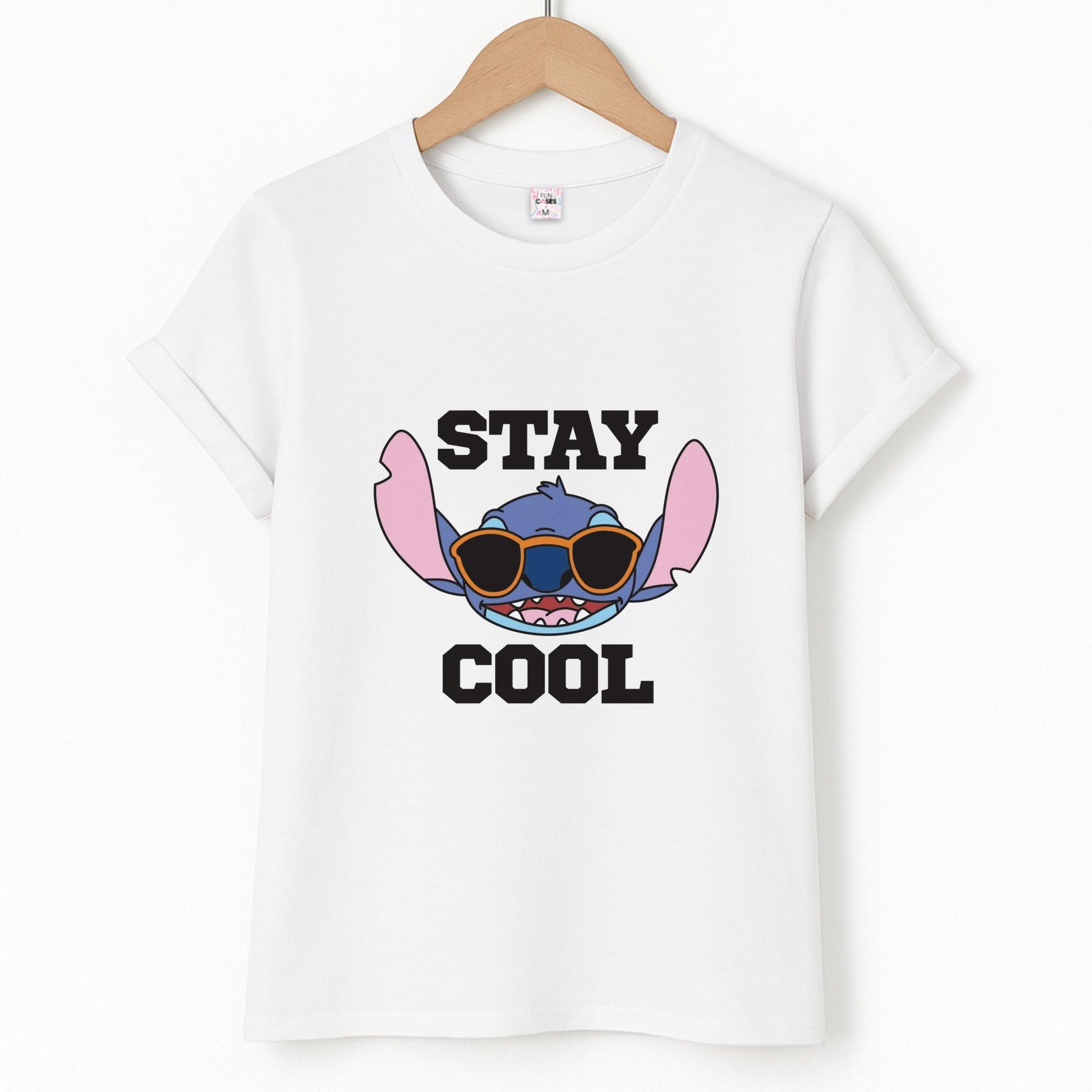 Stay Cool Blue Alien Unisex T-Shirt