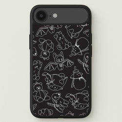 Halloween Plushies Pattern II - Halloween iPhone 17 Air Case