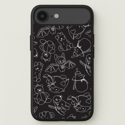 Halloween Plushies Pattern II - Halloween iPhone 17 Air Case