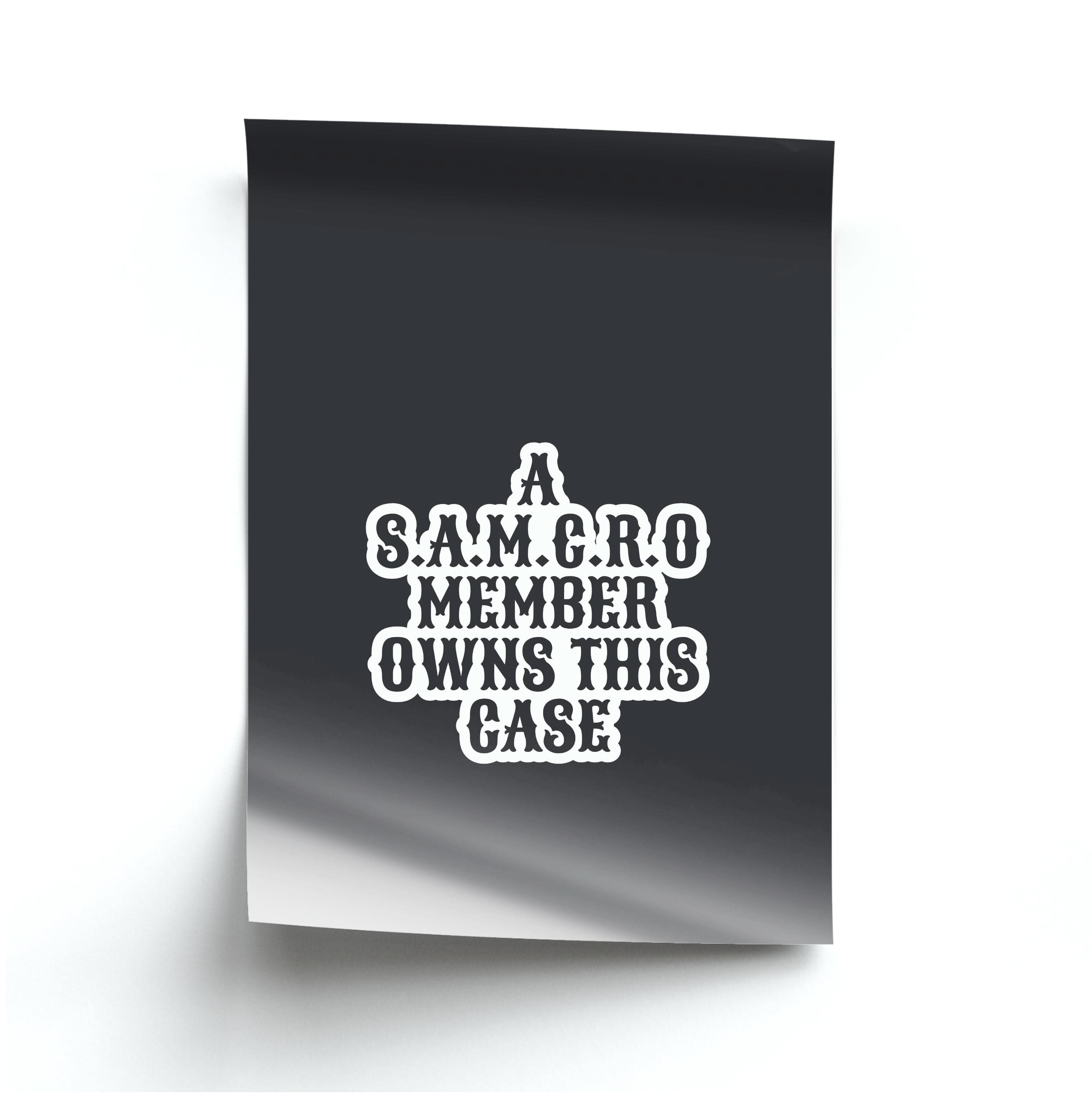 SAMCRO Member Poster