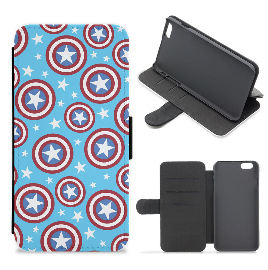 Shield Pattern 2 Flip / Wallet Phone Case