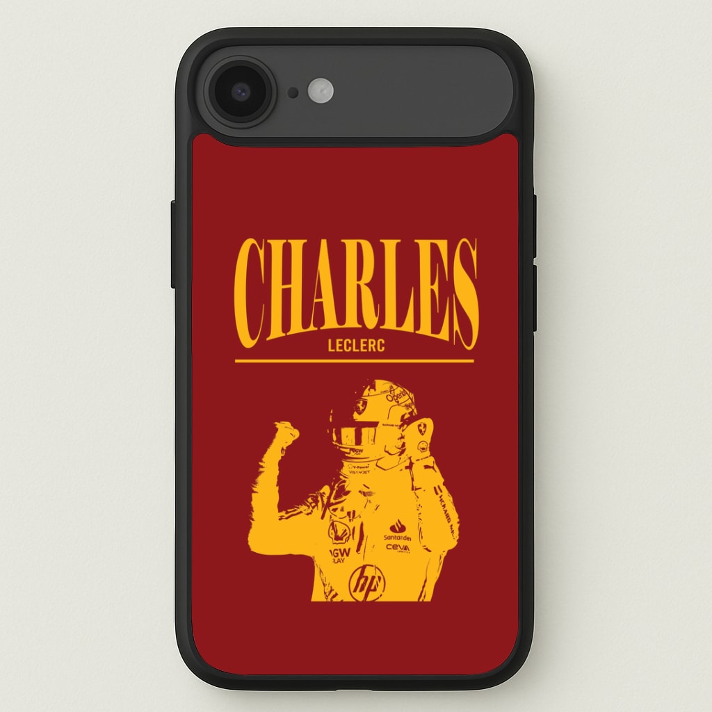 Charles Red And Gold iPhone 17 Air Case