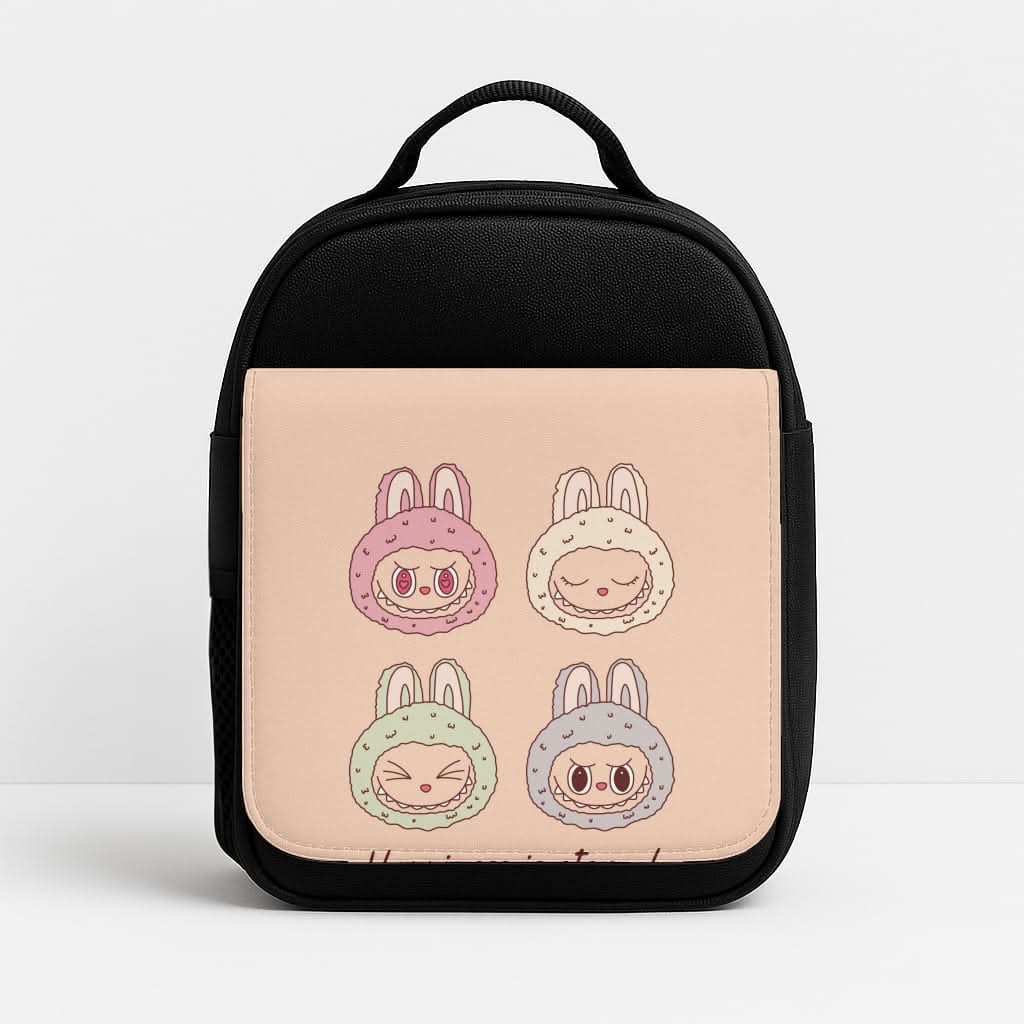 Happiness Is Eternal Monsters Insulated Lunch Bag