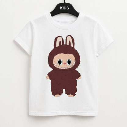 Cute Brown Monster Kids Unisex T-Shirt