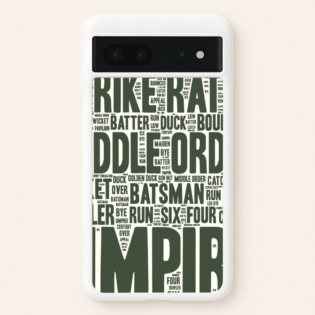 Cricket Wordscape Google Pixel 7 Case