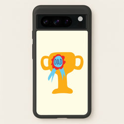 Cartoon Dad Trophy Google Pixel 8 Pro Case