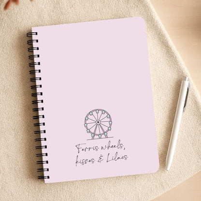 Ferris Wheels, Kisses & Lilacs Notepad