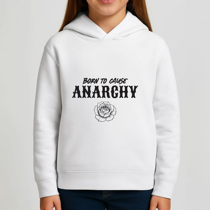 Born To Cause Anarchy Girls Hoodie