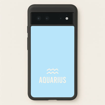 Aquarius Pastel Zodiac Google Pixel 6 Case