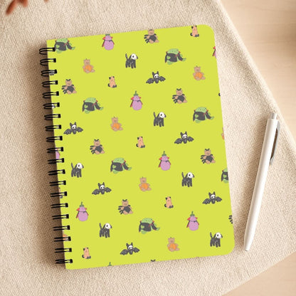 Halloween Plushies Pattern III - Halloween Notepad
