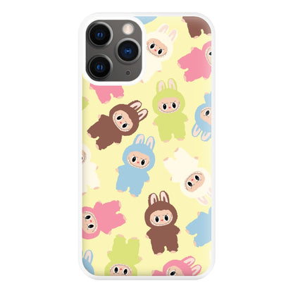 Colourful Little Monsters Pattern iPhone 12 Pro Max Case