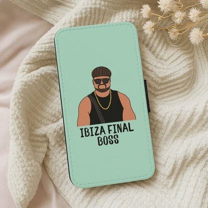Ibiza Final Boss Leather Phone Case