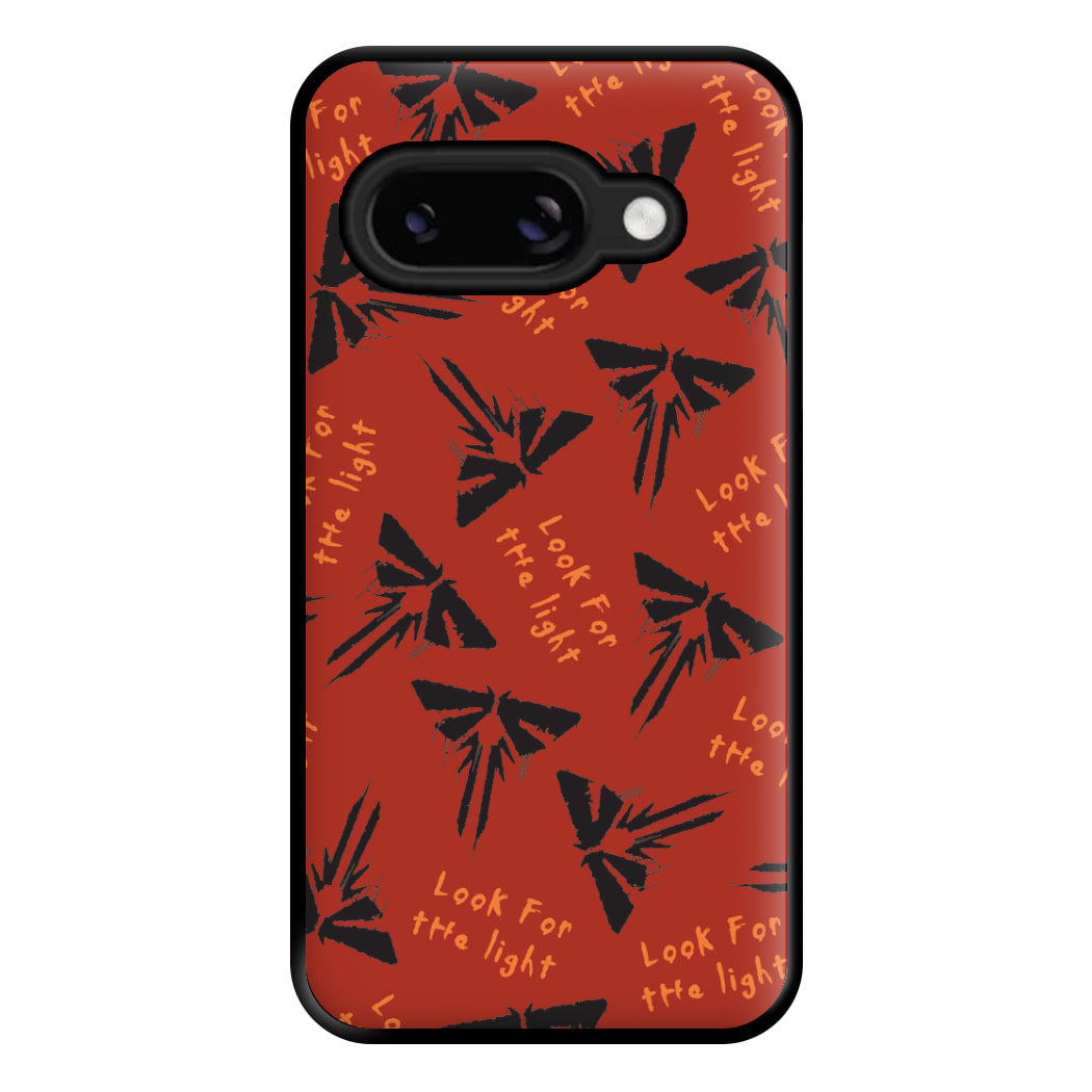 Look For The Light Firefly Pattern Google Pixel 9a Case