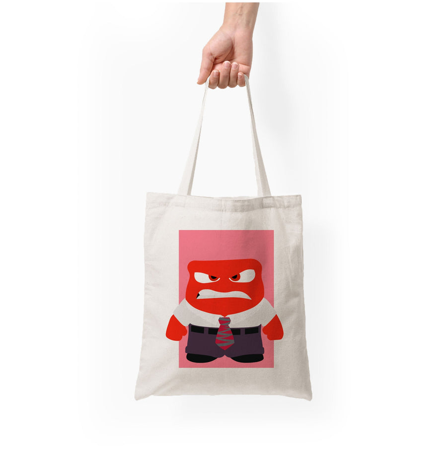 Anger - Inside Out Tote Bag