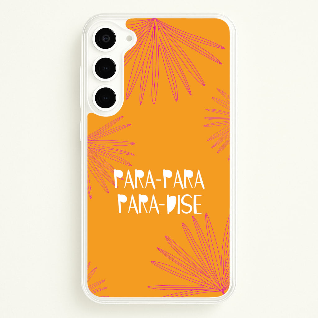 Paradise Lyrics Galaxy S23 Case