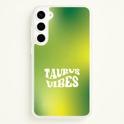 Taurus Vibes Gradient Zodiac Galaxy S23 Plus Case