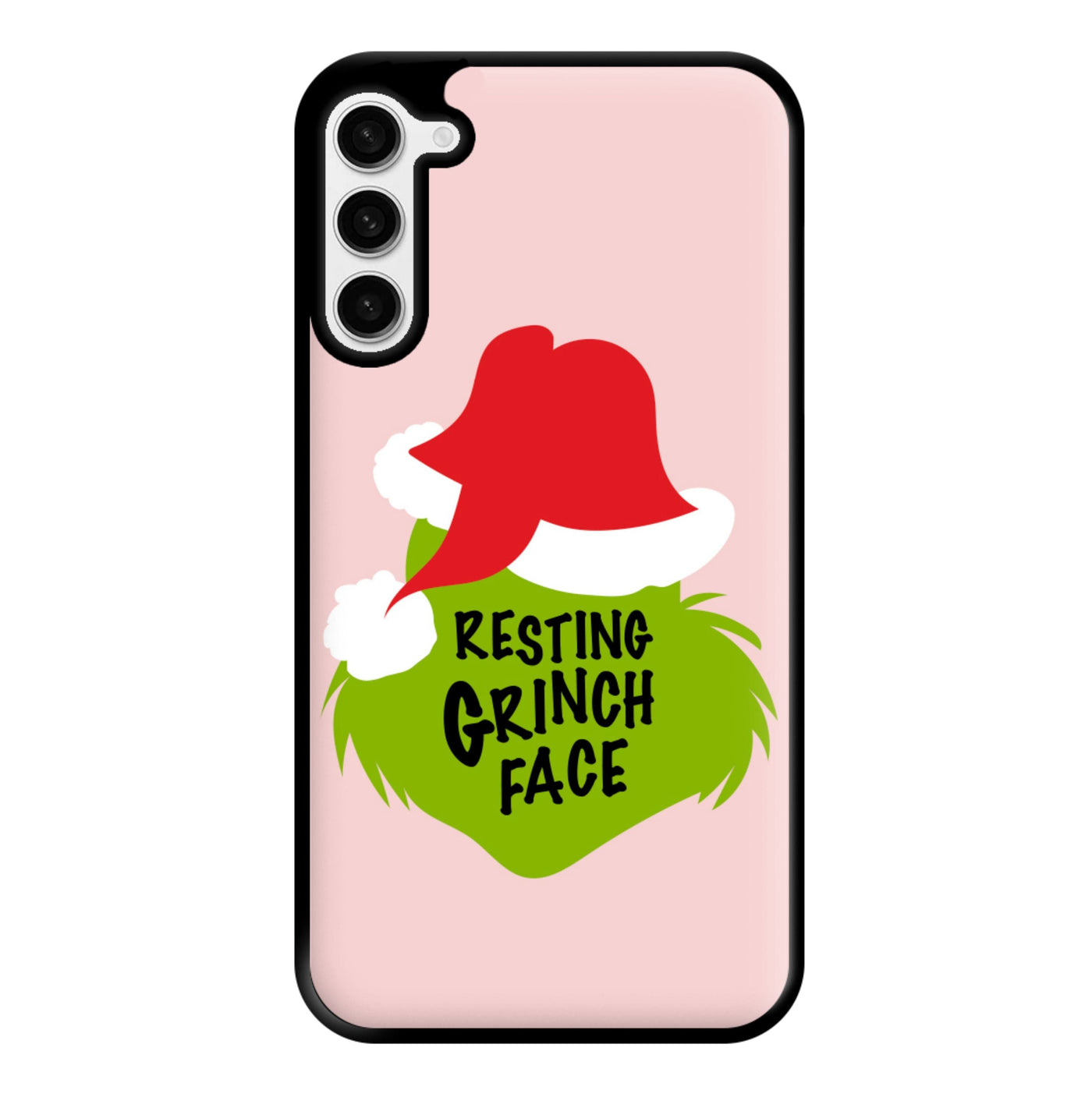 Resting Grinch Face Phone Case