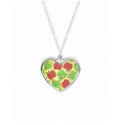 Artsy Apples Pattern Necklace