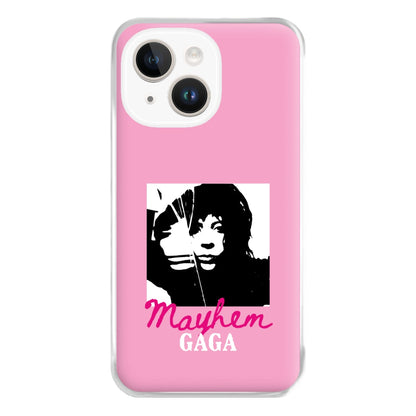 Pink Mayhem Gaga iPhone 14 Plus Case