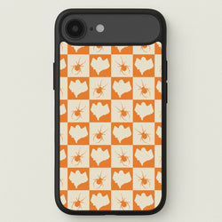 Spiders And Ghosts Checkered Pattern II iPhone 17 Air Case
