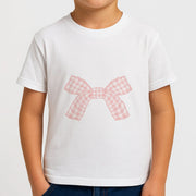 The Gingham Bow Kids T-Shirt 4
