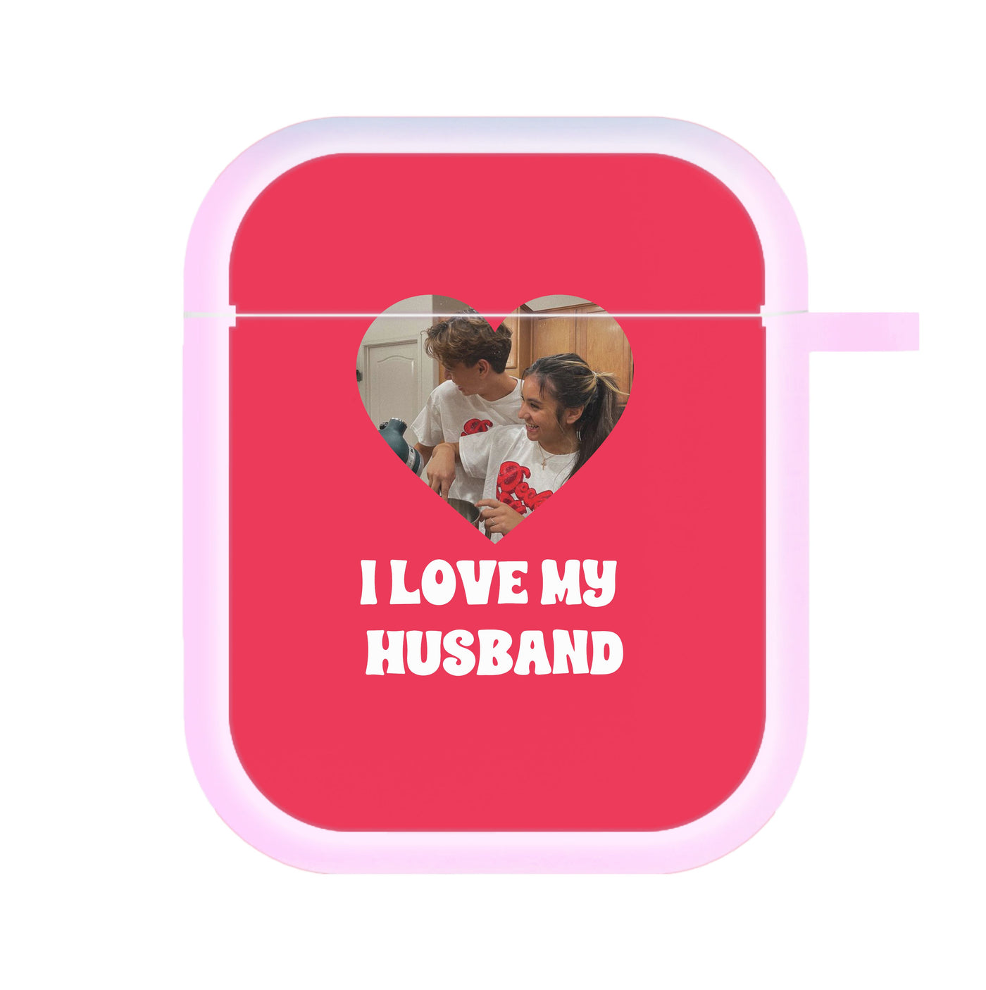 I Love My Husband - Personalised Couples AirPods Case