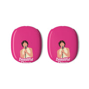 Neon Pink Beautiful Things AirPods Max Case 3