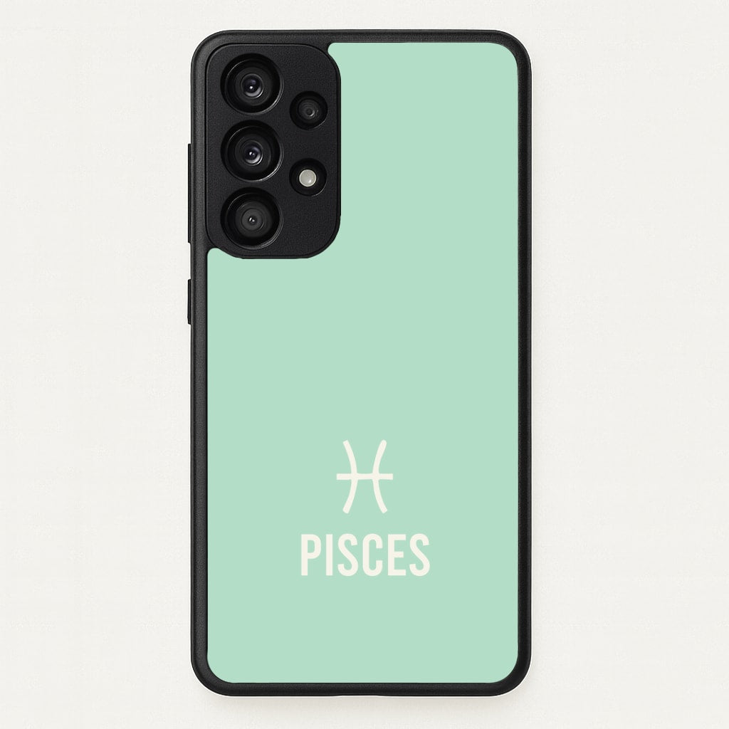 Pisces Pastel Zodiac Galaxy A33 Case