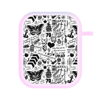 Direction Tattoos AirPods Case