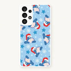 Cartoon Donkey Stars Pattern Galaxy A33 Case