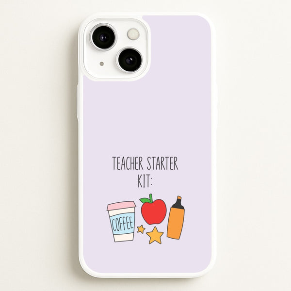 Teacher Starter Kit iPhone 13 Case