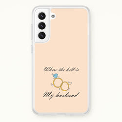 WTHIMH Cartoon Rings Galaxy S22 Case
