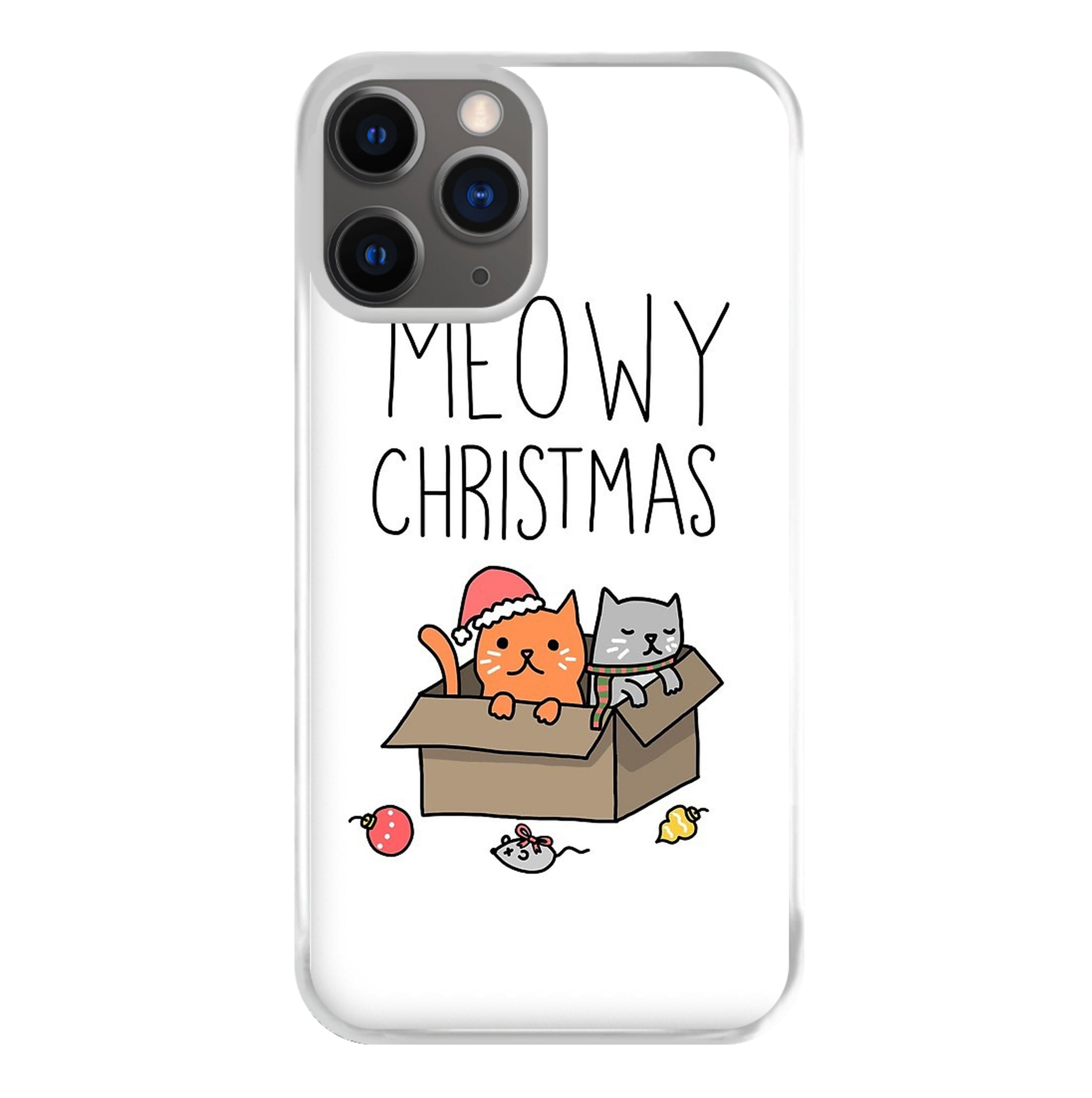 Meowy Christmas Phone Case