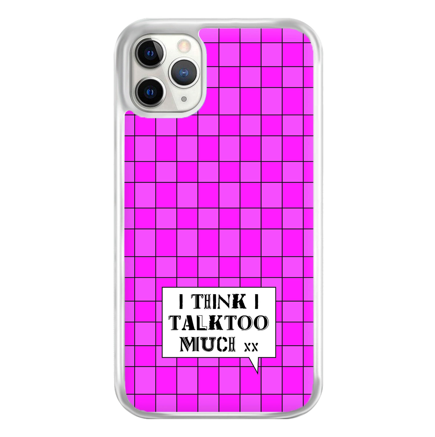 I Think I Talk Too Much - Festival Phone Case