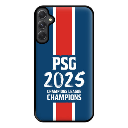 Champion League Winners 25 PSG Galaxy A14 Case