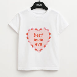 Best Mum Eva Kids Unisex T-Shirt