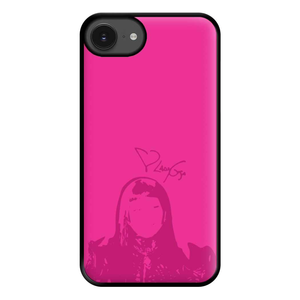 Pink Gaga Silhouette  iPhone 16e Case