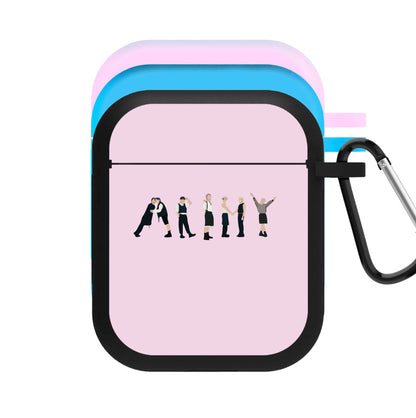 K-Pop Band Army Members AirPods Case