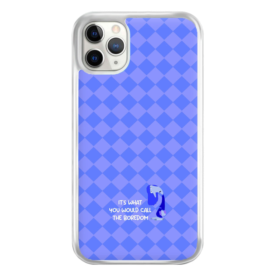 It's What You Would Call The Boredom - Inside Out Phone Case