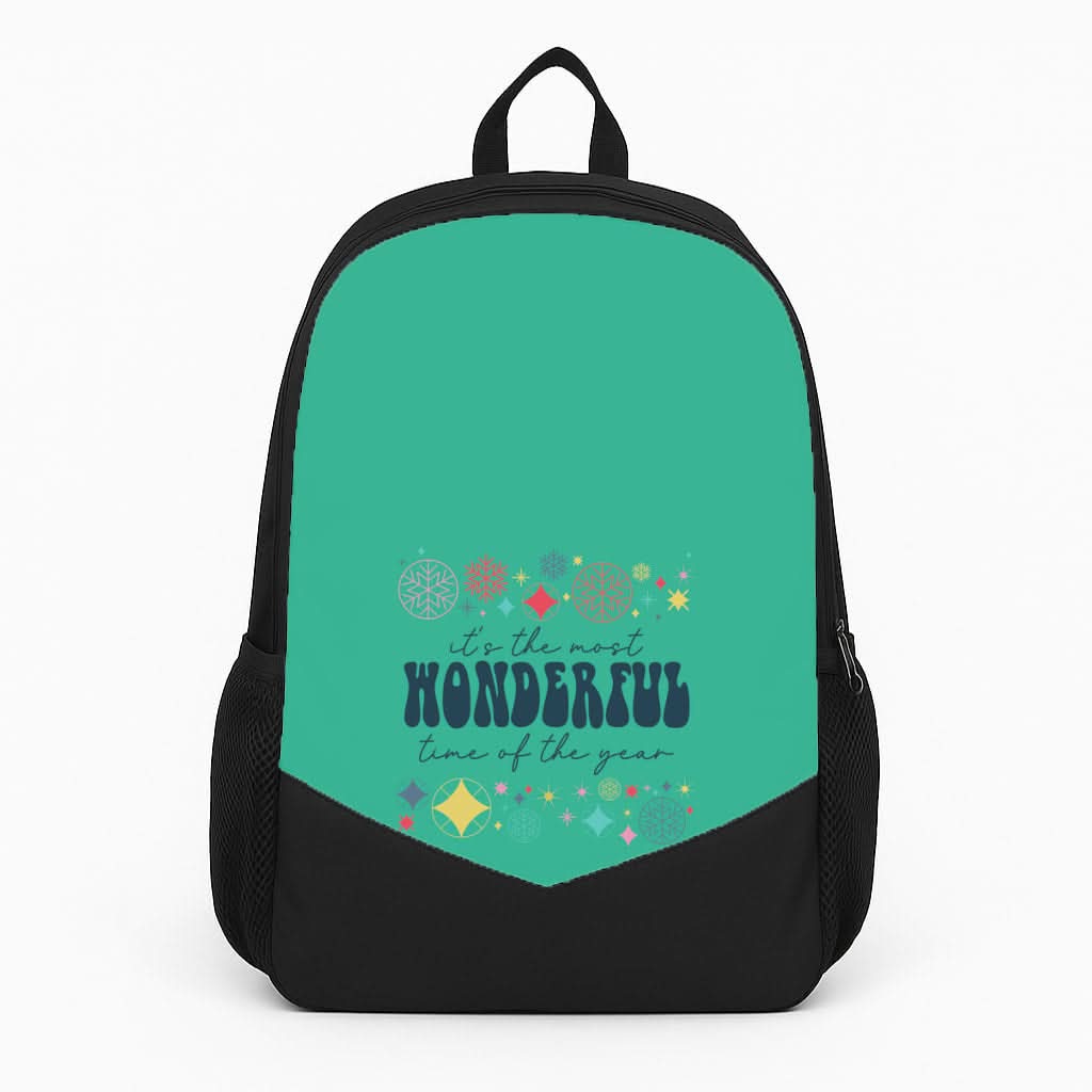 The Most Wonderful Time Of The Year Geometric Backpack