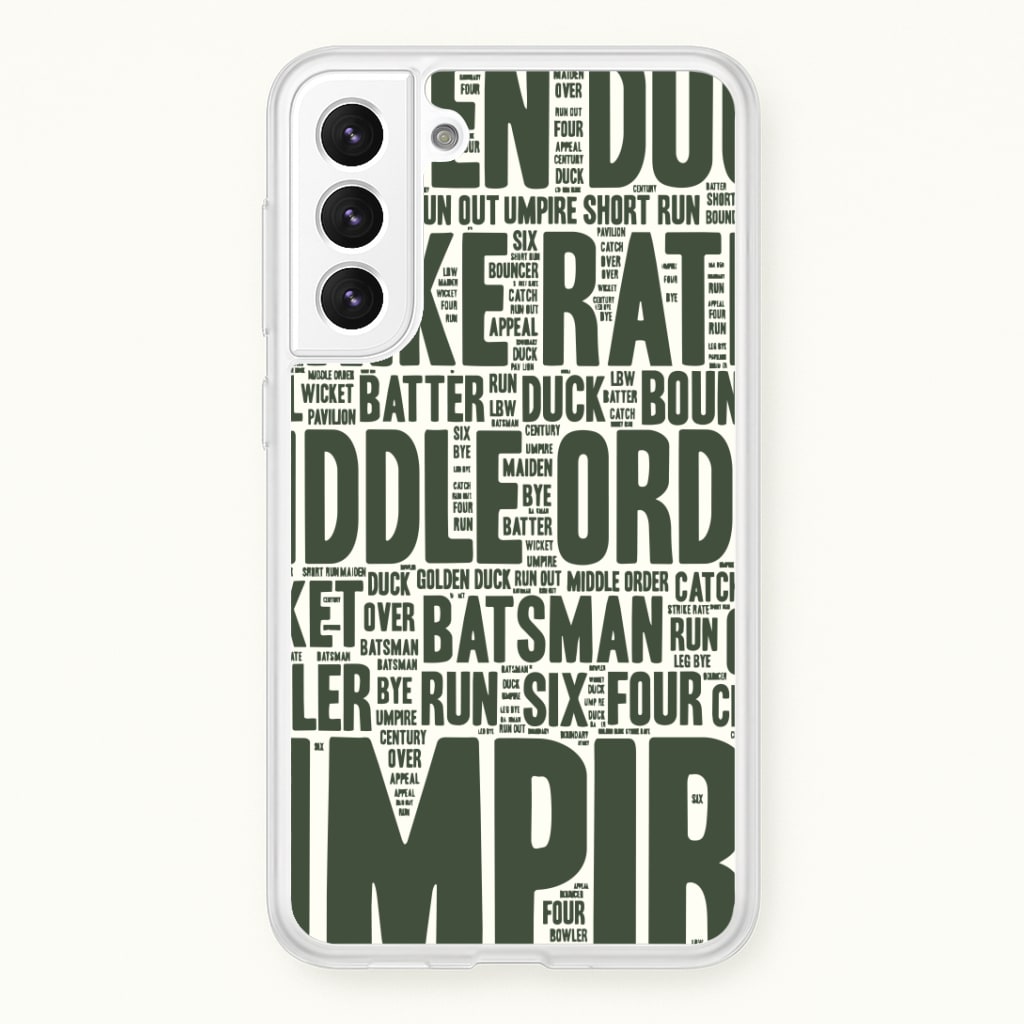 Cricket Wordscape Galaxy S22 Plus Case