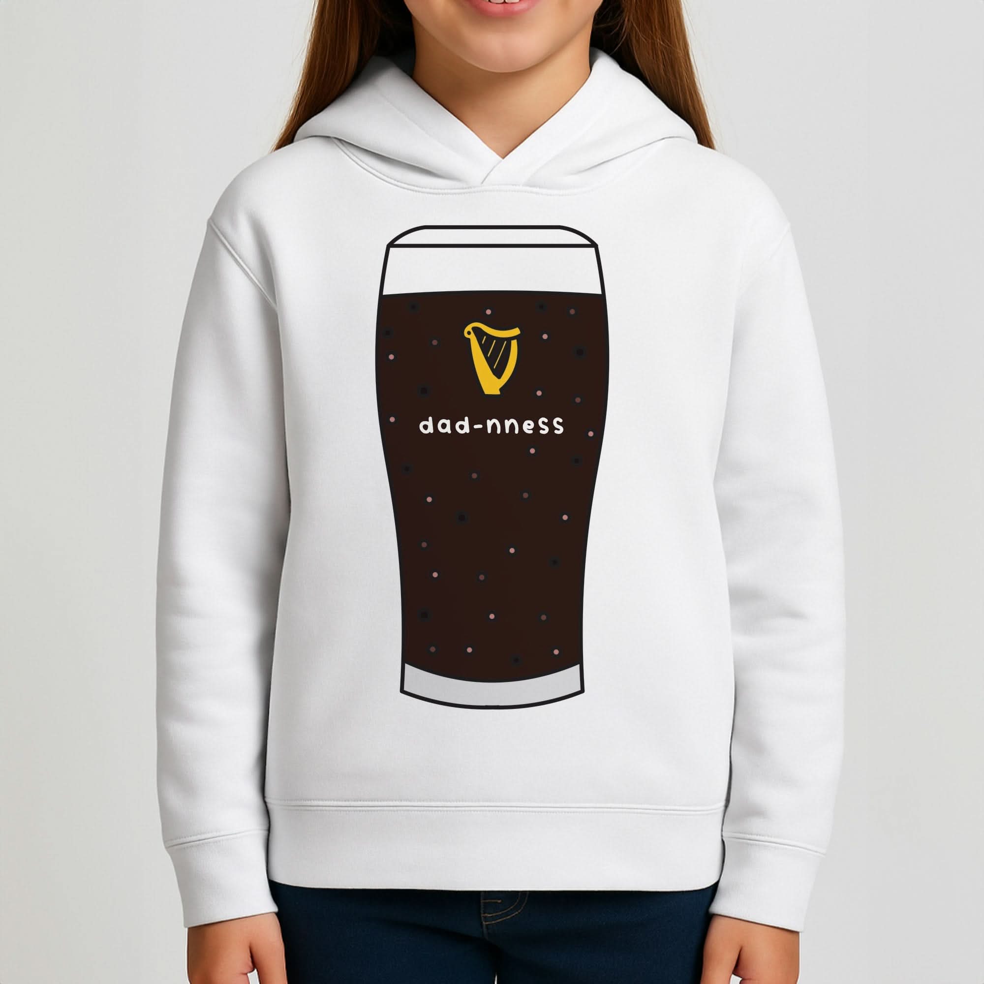 Dad-nness Girls Hoodie