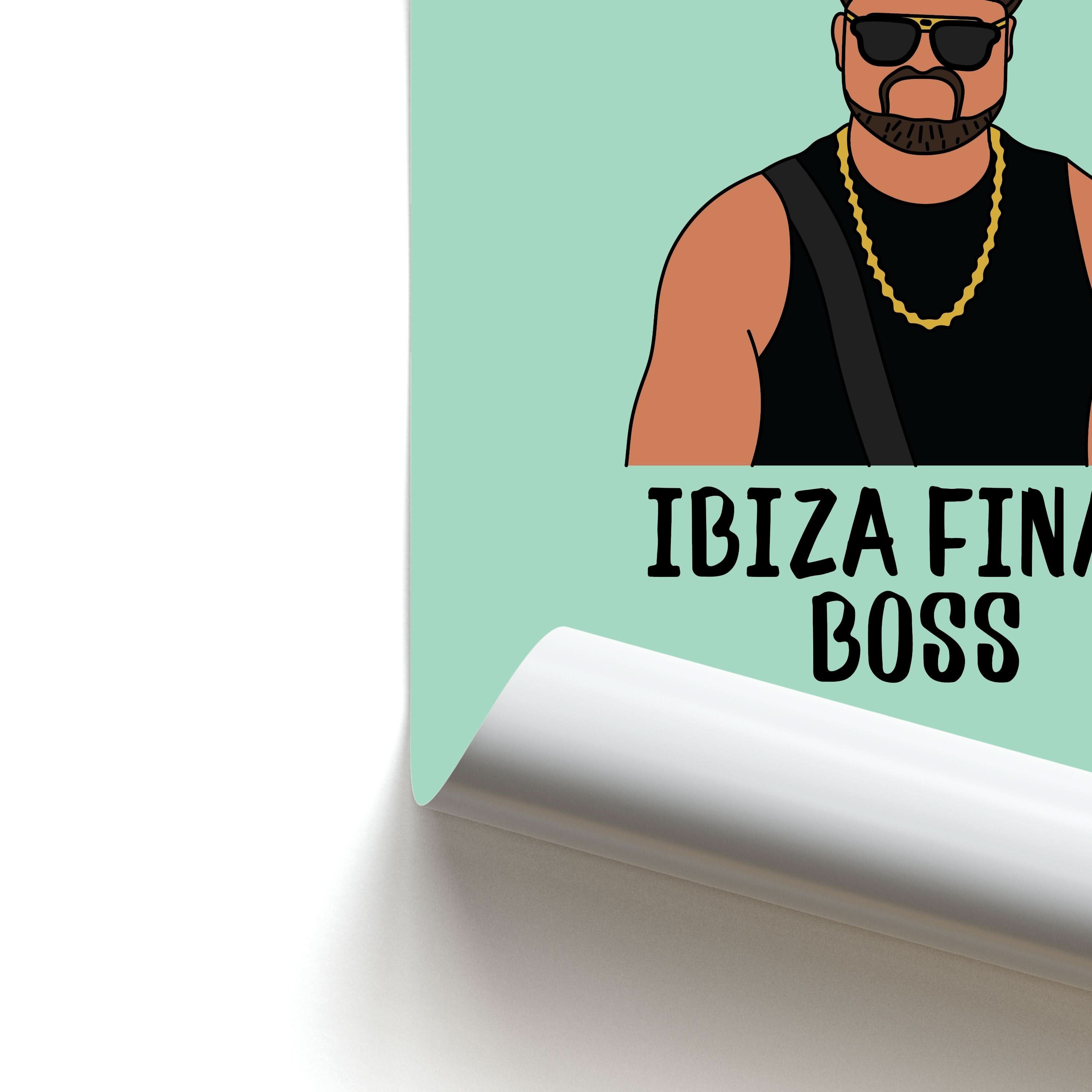 Ibiza Final Boss Poster