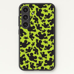 Mouse Bats Pattern Galaxy S24 Case