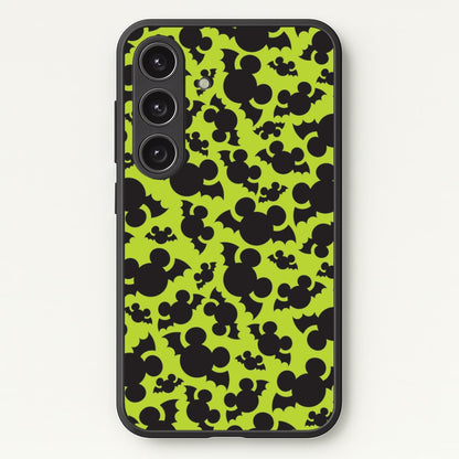 Mouse Bats Pattern Galaxy S24 Case